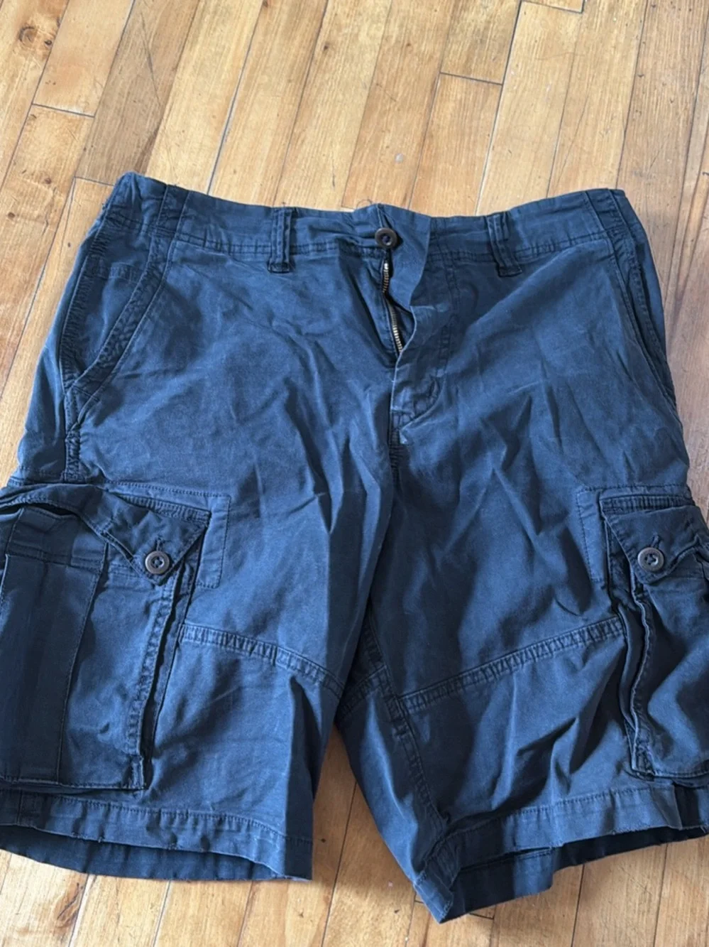 Men's Navy Cargo Shorts